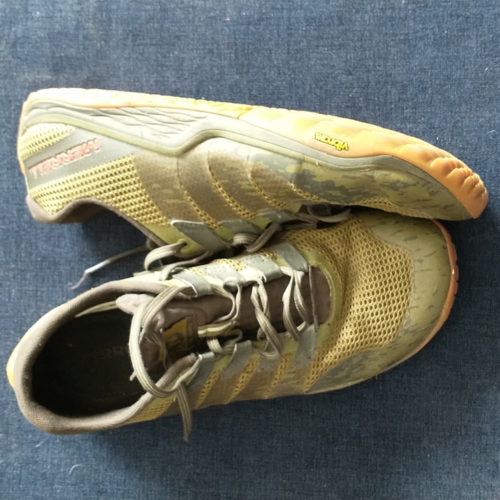 Merrell Barefoot 2 trail running shoes, men's 10